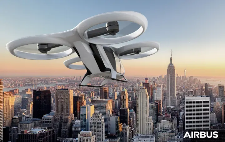 Rendering des CityAirbus