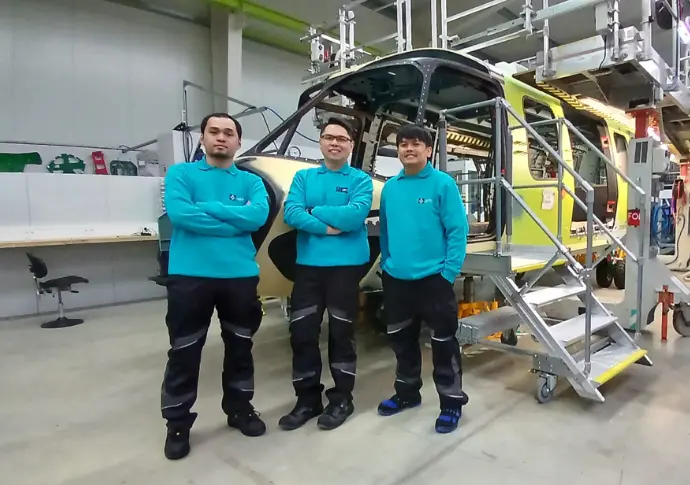 ARTS Group Team bei Airbus Donauwörth